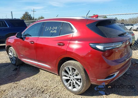 2023 Buick Envision Avenir Awd from USA, damaged, VIN LRBFZSR42PD233848